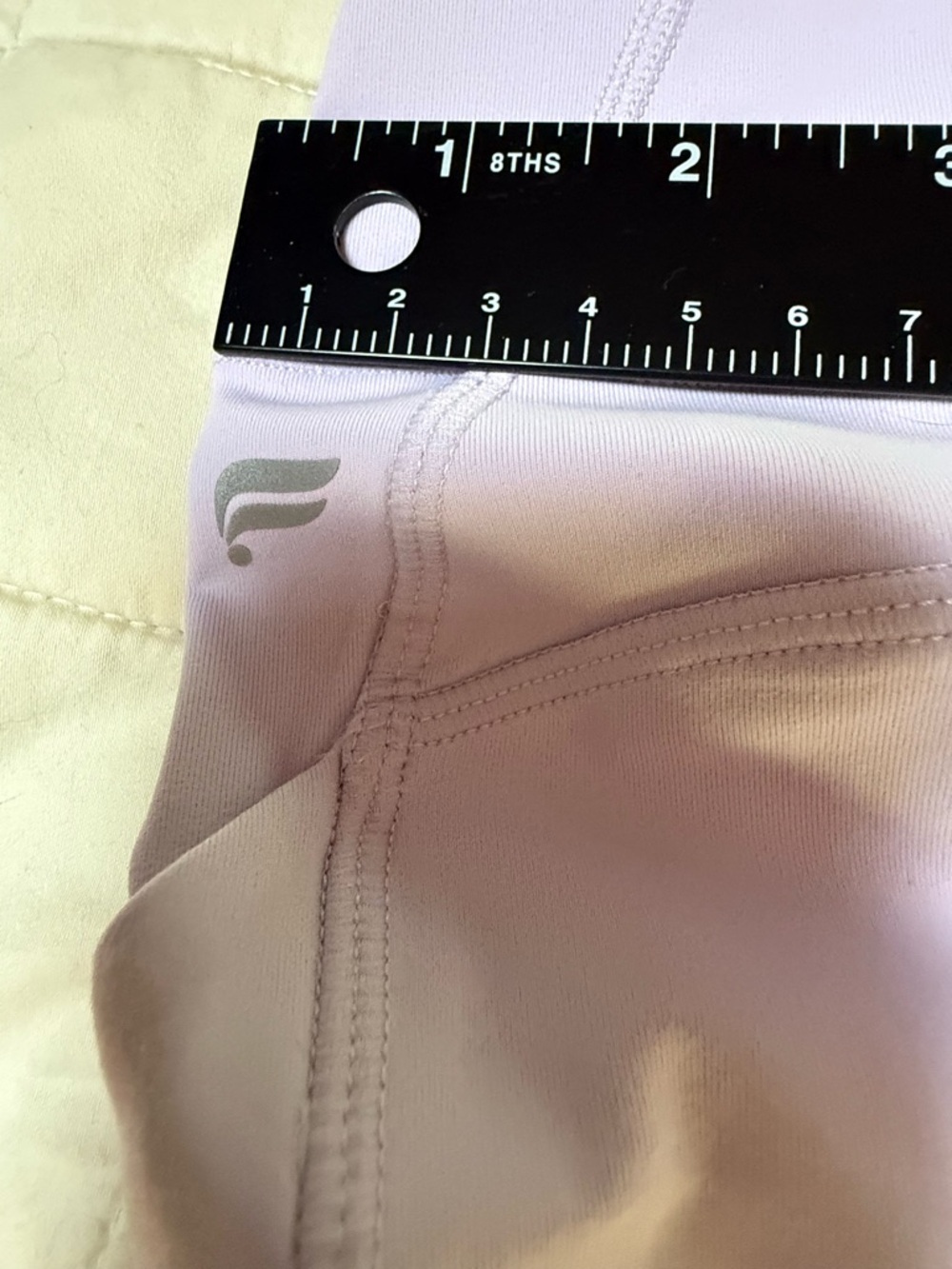 NWT Fabletics Oasis High-Waisted Twist Leggings - Lavender - 4X - Picture 9 of 11